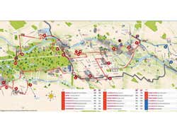 Mappa del bus Big Bus Berlin